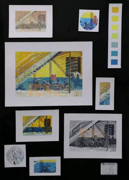 【考大学，这里找“战友”】北京博艺画室｜色彩构成作品展示 