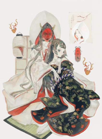 清新的少女 日本插画师 夜汽車 （YOGISYA） 