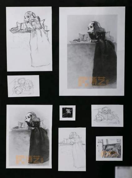 【安徽考生报考讨论区】北京博艺画室｜黑白灰构成练习作品 