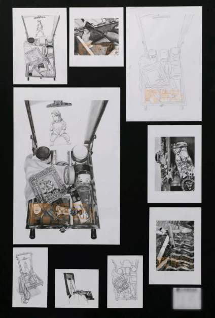 【安徽考生报考讨论区】北京博艺画室｜黑白灰构成练习作品 