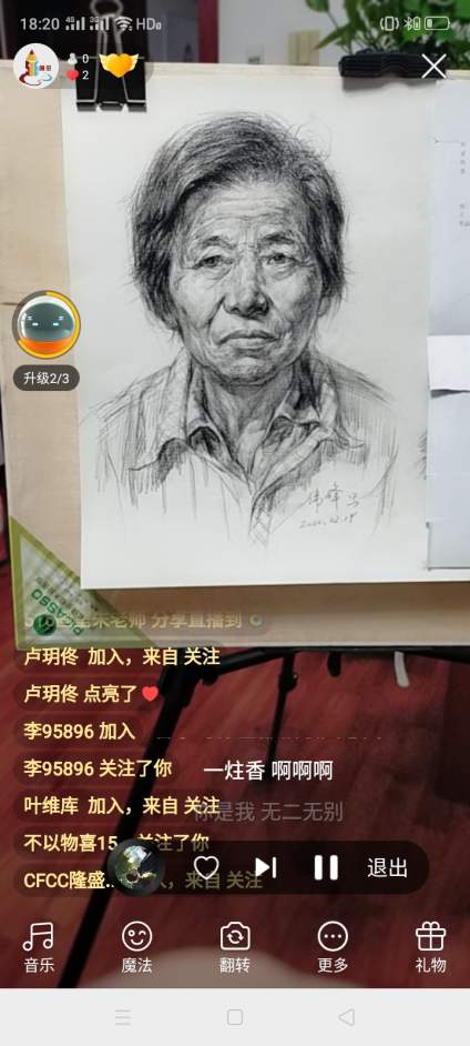 素描人头像直播课稿（四） 