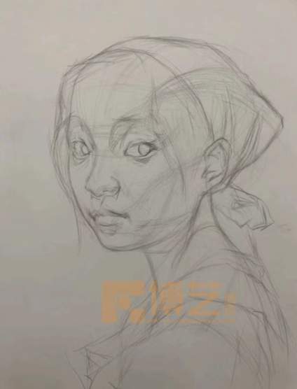 【广西艺术学院】北京博艺画室｜素描头像作品展示 