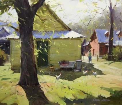 风光绘画作品一组 ~    澳大利亚画家 Colley Whisson 