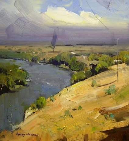 风光绘画作品一组 ~    澳大利亚画家 Colley Whisson 