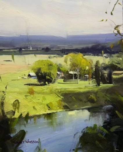 风光绘画作品一组 ~    澳大利亚画家 Colley Whisson 