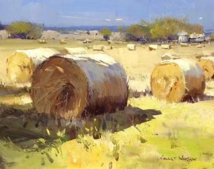 风光绘画作品一组 ~    澳大利亚画家 Colley Whisson 