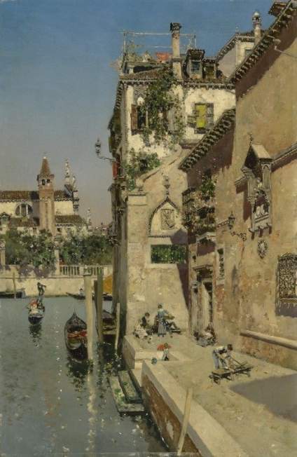 西班牙油画风景大师  马丁·里科 Martín Rico y Orteg 