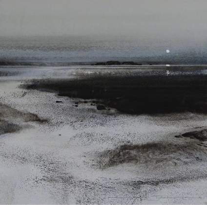 英国  Naomi Tydeman 水彩夜画 ​​​ 