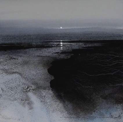 英国  Naomi Tydeman 水彩夜画 ​​​ 