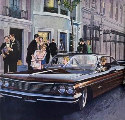 插画师Van Kaufman ​汽车设计 