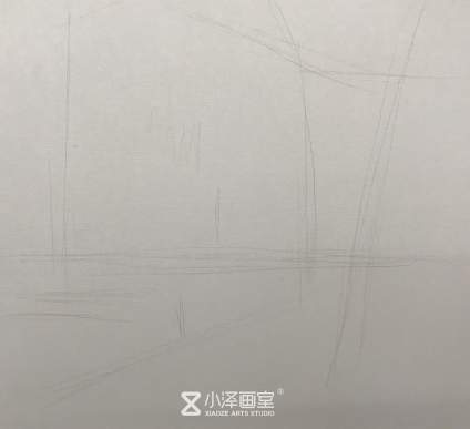 陈军泽老师色彩风景示范 