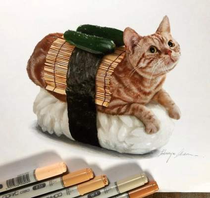 Drawing guanyu 作品 