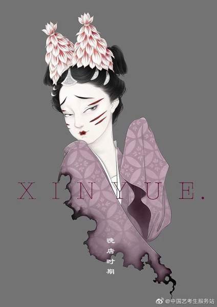 插画师笔下的《大唐女子图鉴》 插画师 | 御茶菓子 ​​​​ 