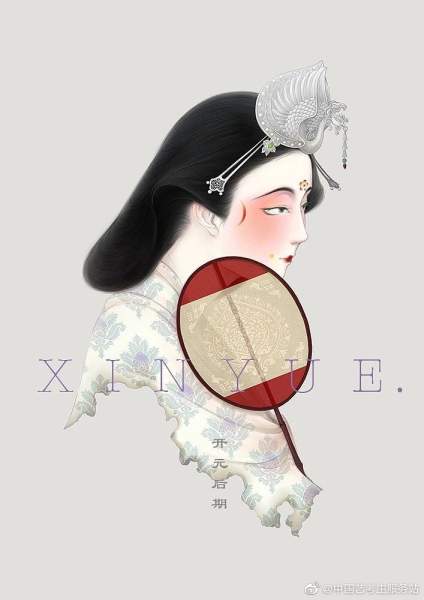 插画师笔下的《大唐女子图鉴》 插画师 | 御茶菓子 ​​​​ 