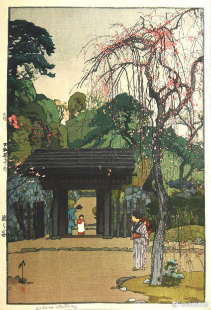 日本版画大师 Hiroshi Yoshida ​​​ 