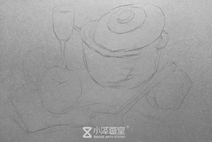 素描静物基础教程 