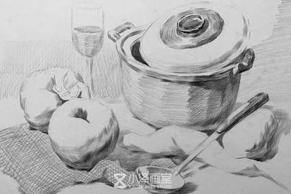 素描静物基础教程 