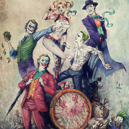 【‌22年助万名考生入名校——求索传奇画室】巴西插画家 Marcelo Ventura 以独特画风重新演绎流行文化符 