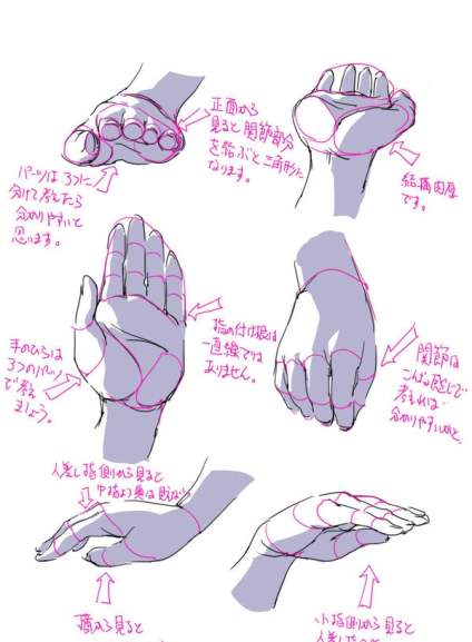 手局部刻画步骤 