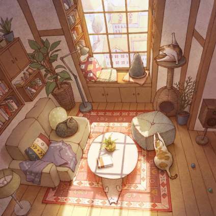 【‌22年助万名考生入名校——求索传奇画室】家有猫咪🐱  by  Limduey ​​​ 