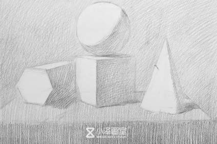 素描基础石膏体 