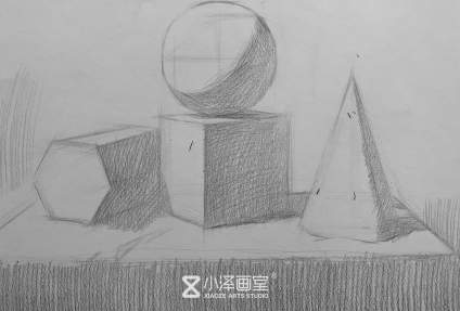 素描基础石膏体 