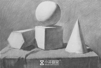 素描基础石膏体 