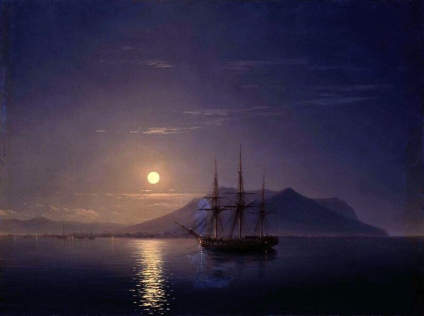 海上生明月[月亮]
Ivan Aivazovsky ​ ​​​ 