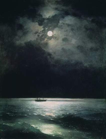 海上生明月[月亮]
Ivan Aivazovsky ​ ​​​ 