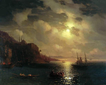 海上生明月[月亮]
Ivan Aivazovsky ​ ​​​ 