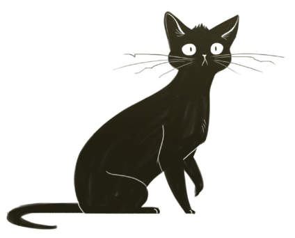 【‌22年助万名考生入名校——求索传奇画室】【猫咪】  来自：插画师 Heather Nesheim ​ ​​​ 