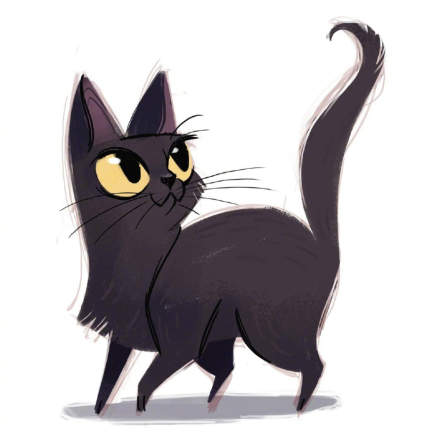 【‌22年助万名考生入名校——求索传奇画室】【猫咪】  来自：插画师 Heather Nesheim ​ ​​​ 