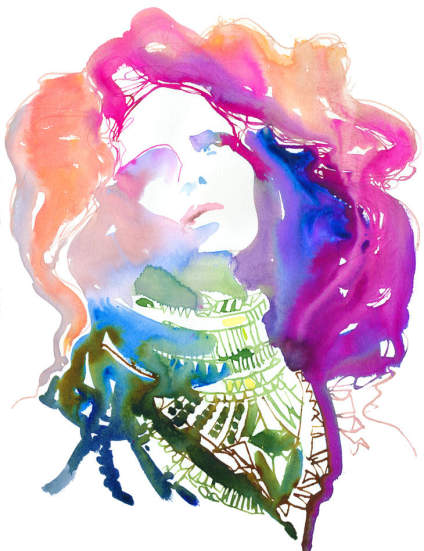 水彩艺术画 