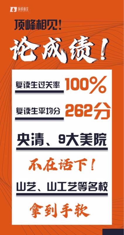 【考高分，来顶峰】0元复读，再领万元助学金 | 顶峰画室2020年复读生优惠政策！立即行动 