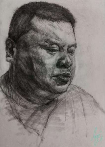【滴~素描卡】请老师评分🌹 