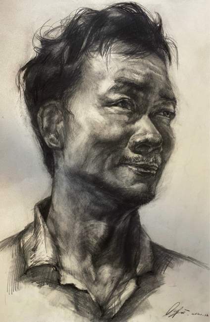 【滴~素描卡】请老师评分🌹 