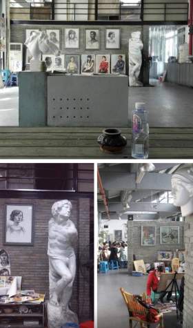 福州金山画苑教室图1