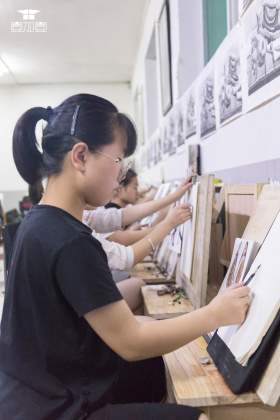 济南壹加壹画室教室图2