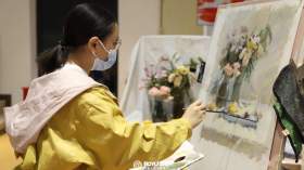 武汉博昱美术培训学校教室图10