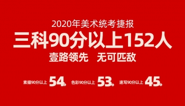 壹零陆画室2020年统考再创佳绩
