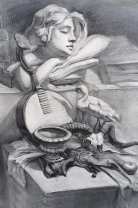 福州金山画苑素描图4