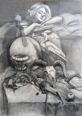 福州金山画苑素描图7