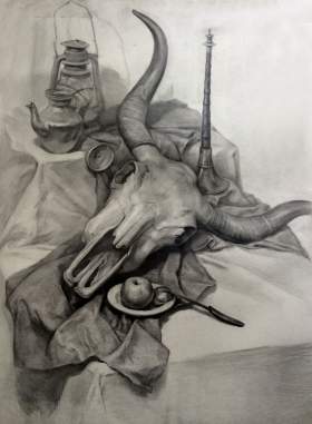 福州金山画苑素描图3