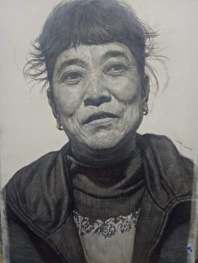 天津弘毅画室素描图6