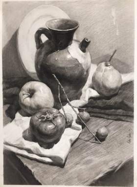 西安兄弟画室美术培训学校素描图2