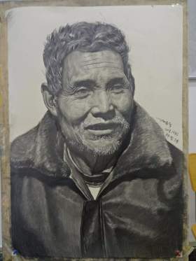 天津弘毅画室素描图7