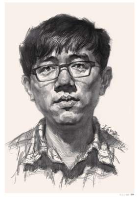 大秋画室素描图7