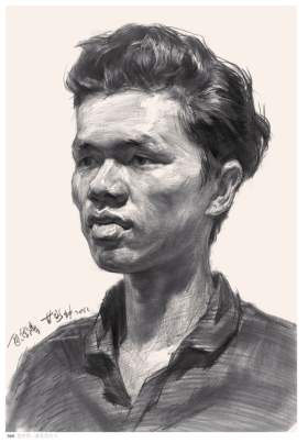 大秋画室素描图14