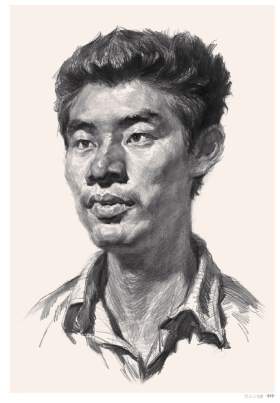 大秋画室素描图8