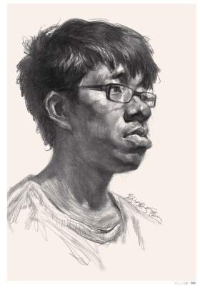 大秋画室素描图15